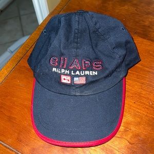 Navy blue & red Ralph Lauren cap